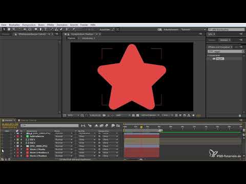 After Effects f&uuml;r Einsteiger: Masken und Transfer von Illustrator