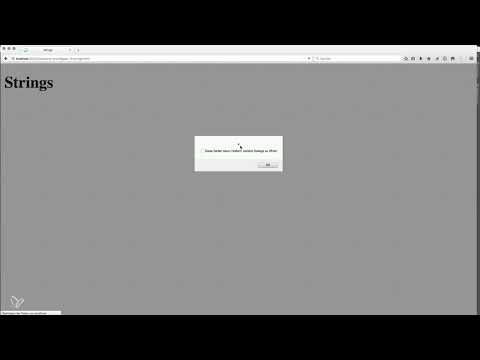 Grundl&auml;ggande JavaScript - 18 Str&auml;ngar