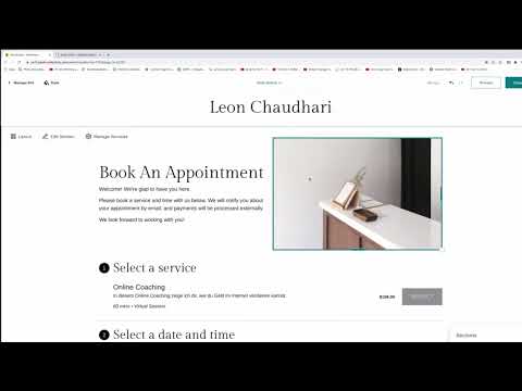 Mailchimp: 8.6 | Rediger side og indstillinger
