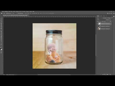 Photoshop teknikleri: 2.25 | Bir nesneyi bir bardağa yerleştirme