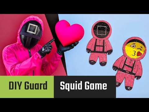 Forhåndsvisningsbillede: Squid Game vogterfigurerne: DIY-guide med video og fotos