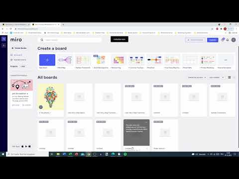 Tutoriel Miro : 4.2 | Inviter des membres de l'équipe