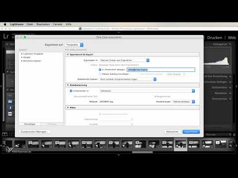 Lightroom için yeni başlayanlar ve ileri düzey kullanıcılar: 12 - Dışa Aktar - 12.1 - Ayarlar