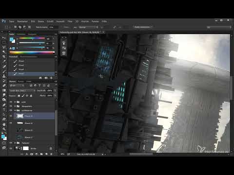 Cinema 4D, Photoshop ile buluşuyor: II - 4.2. Poligon Lasso ve Özel Şekiller ile Işık Efektleri Oluşturma