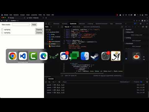 React-Tutorial: 4.9 | UseEffect als Mounted-Handler