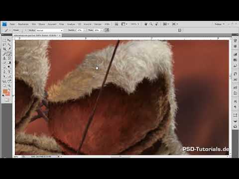 Tutorial de pintura digital - Amazonia élfica - Parte 13