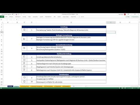 Excel'de Pivot tabloları: 5.1 | Pivot vaka çalışmasına giriş