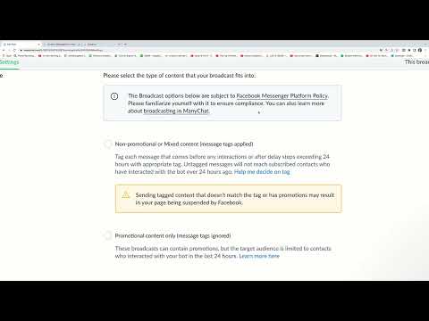 Facebook-markedsføring: 8.24 | Opret udsendelse - Trin for trin.