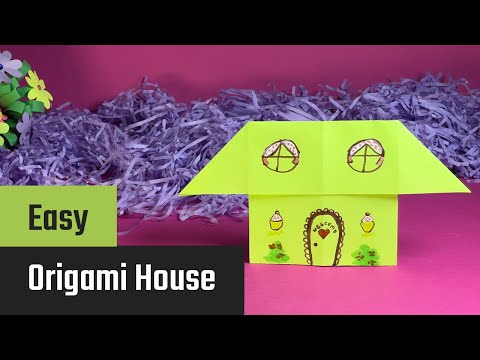 Forh&aring;ndsvisningsbillede: Origamihus: supernem vejledning med fotos og video