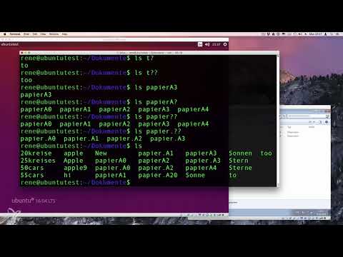 Linux for nybegynnere - 5.3 Jokertegn/plassholdere under Linux