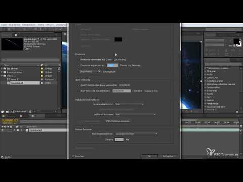 After Effects f&uuml;r Einsteiger: Framerate
