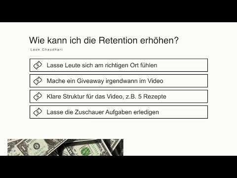 Acquisizione di clienti su Internet: 21.3 | Aumentare il mantenimento dei video su YouTube