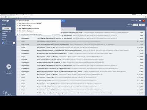 Mer produktiv i Google Mail - De bästa knepen - 02 Endast visa e-postmeddelanden med bilagor