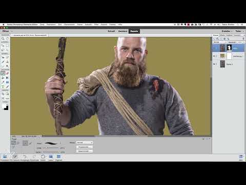 Bildbehandling med Photoshop Elements: 10 | Finjustering av masken
