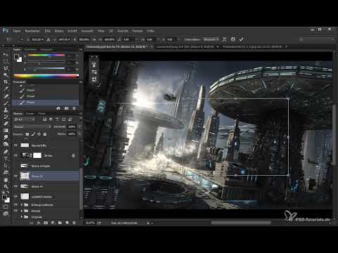 Cinema 4D, Photoshop ile buluşuyor: II - 4.5. Uzay gemilerini çoğaltma ve ekleme