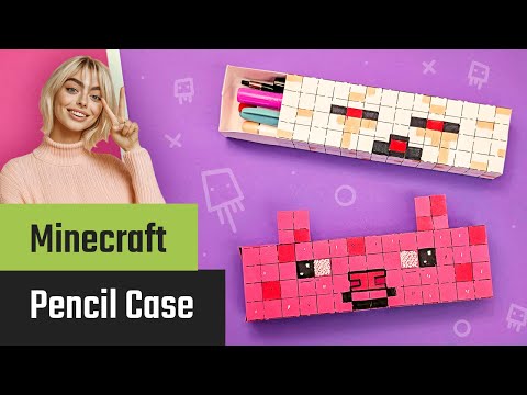 Forhåndsvisningsbillede: Minecraft blyanterbokse lave: Foto & video vejledning trin for trin