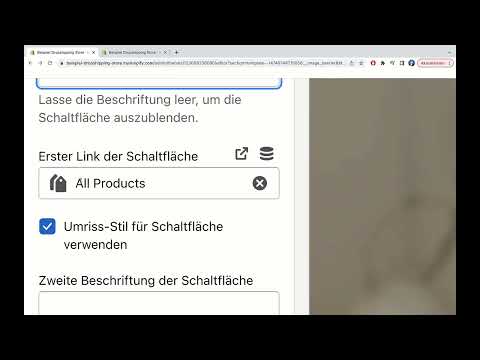 E-handelskurs: 5.17 | Shopify - Redigering af bannere og knapper.