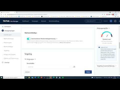 TikTok Ads-Manager: 3.3 | Werbung kategorisieren