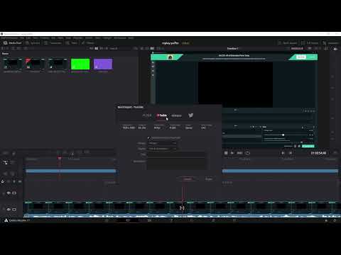 DaVinci Resolve: 8.4 | Videoları doğrudan YouTube'a yükle