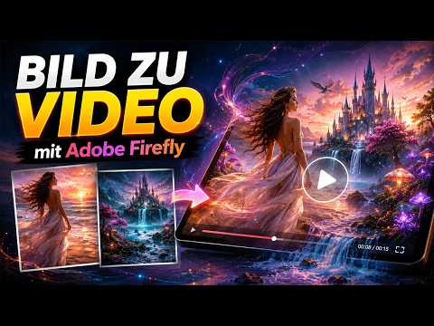 Vorschaubild: Lass dein Bild mit Adobe Firefly in wenigen Klicks zum Video umwandeln