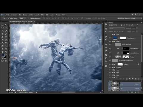 Photoshop-Kompozisyon - Fırtına Dans&ccedil;ıları - B&ouml;l&uuml;m 19: Final Adımlar