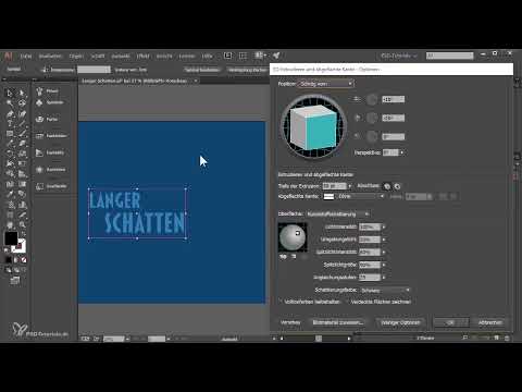 Opret tekst med lang skygge i Adobe Illustrator - Del 2