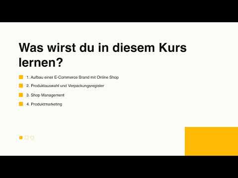 E-handelskurs: 1 | Lær, hvad der venter dig i kurset