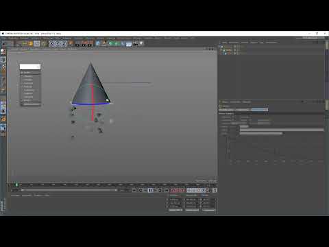 Cinema 4D'de 3D animasyon oluşturmak: 3.8 parçacık animasyonları