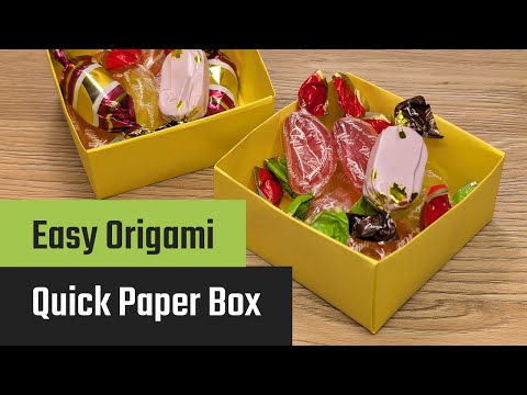 Esikatselukuva: Taita paperilaatikoita: Helppo origami-ohje