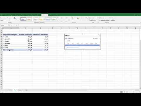 Tutorial de Excel: Pivote, gráficos y diseño de tablas para una presentación clara de los datos - 4.3 Pivote: Líneas temporales y troceado de datos
