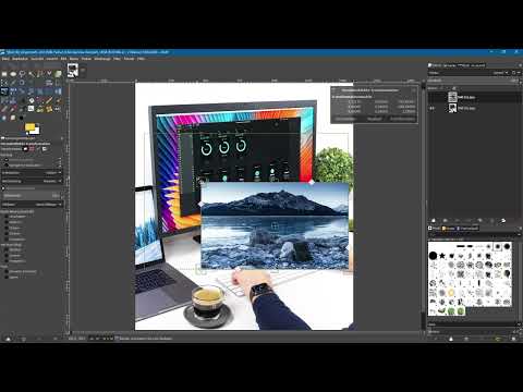 GIMP 2.10'daki yeni özellikler: 2.1 | Birleştirilmiş Dönüşüm Aracı
