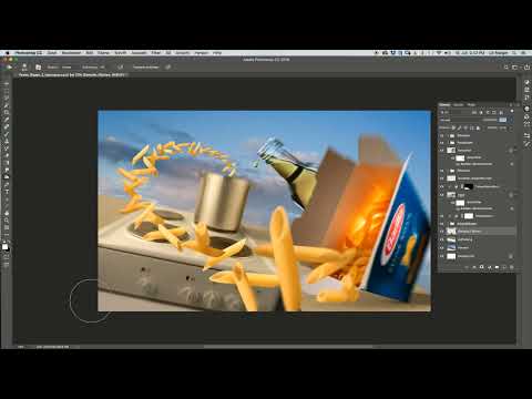 Photoshop eğitimi "Penne Rigate": 3.6 final düzeltme