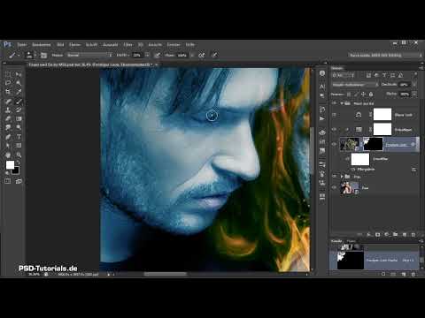 Photoshop-Montaj - Ateş ve Buz - Bölüm 09: Adamın buz gibi görünümü