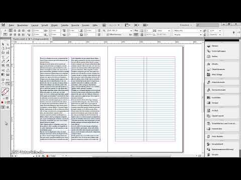 Règles, grilles et lignes guides dans InDesign