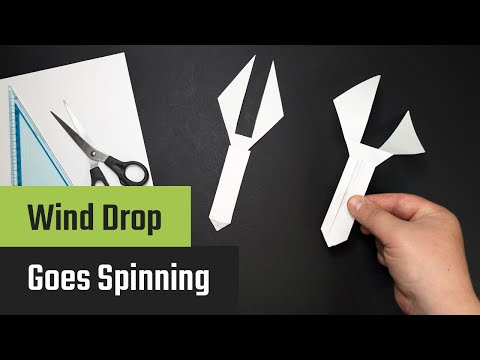 Vorschaubild: Papier-Helicopter Bumerang basteln: DIY mit Videoanleitung