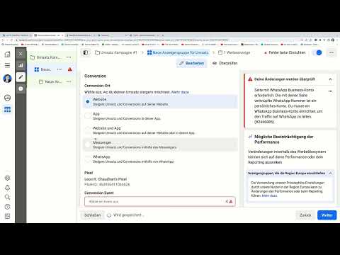 E-handelskurs: 10.12 | Opret Facebook-konverteringsannoncer trin for trin.