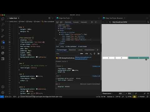 Flexbox i CSS & HTML: 3.17 | Ordning och omvänd riktning