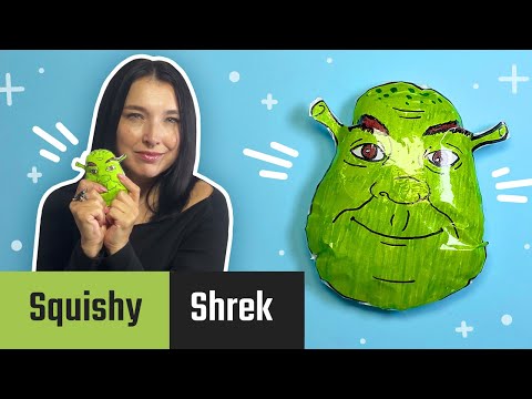 Forhåndsvisningsbillede: Shrek Papir Squishy laver: Enkel DIY-guide med fotos og video
