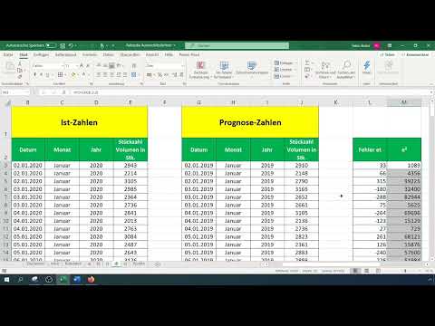 Statistik med Excel: 3.5 Felfanalys och kvalitetsskattning i Excel.