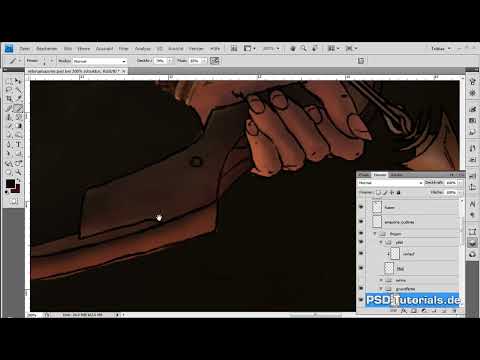 Tutorial de pintura digital - Amazonia élfica - Parte 12