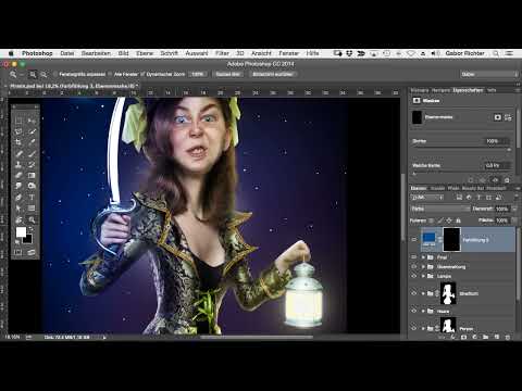 &Ccedil;izgi Roman Stili Photoshop &ndash; 6.3 &Ouml;ğeleri Renklendir