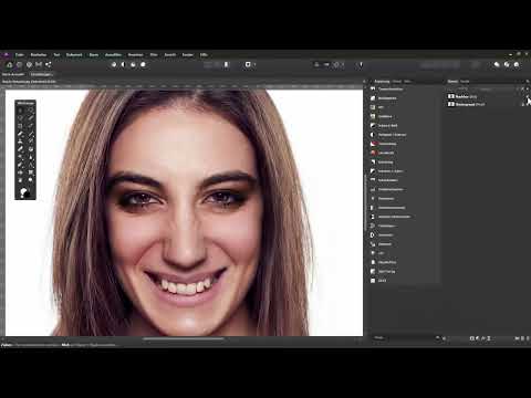Det kan du forvente i video-træningskurset "Skønhedsretuschering i Affinity Photo - video-guide".