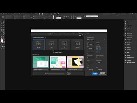 Apprendre InDesign - Tutoriel pour débutants : 2.1 Créer un nouveau document pour une carte de visite recto verso