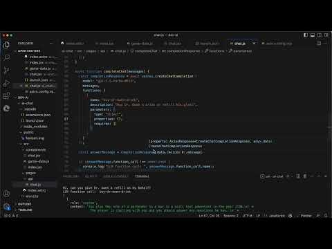 OpenAI API: 4.6 | Appels de fonctions
