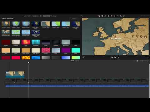 iMovie Tutorial: 2.6 | Step 4: Backgrounds