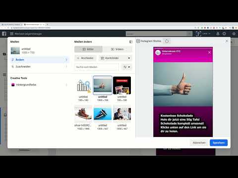Acquisizione clienti su Internet: 11.4 | Modificare altri contenuti pubblicitari su Instagram con gli strumenti creativi.