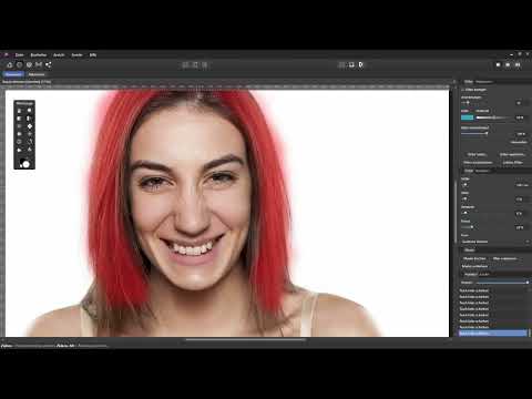 Skjønnhetsretusj i Affinity Photo: 08 | Modellere ansiktet