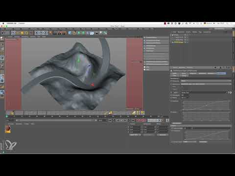 Laubwerk für Cinema 4D: Einführung in das SPREADscape-Objekt von SurfaceSPREAD