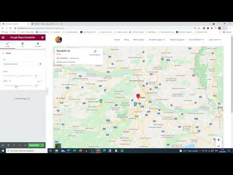 Elementor voor WordPress: 14.9 | Google Maps-koppeling