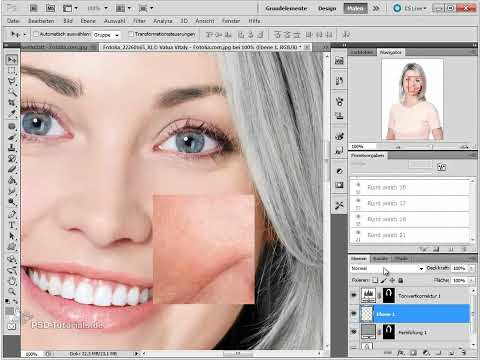Young to old - Aging effects using morphing techniques